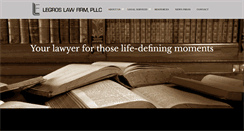Desktop Screenshot of legroslawfirm.com